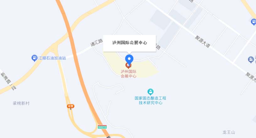 泸州家博会交通路线地图